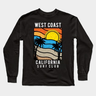 West Coast California Surf Club Long Sleeve T-Shirt